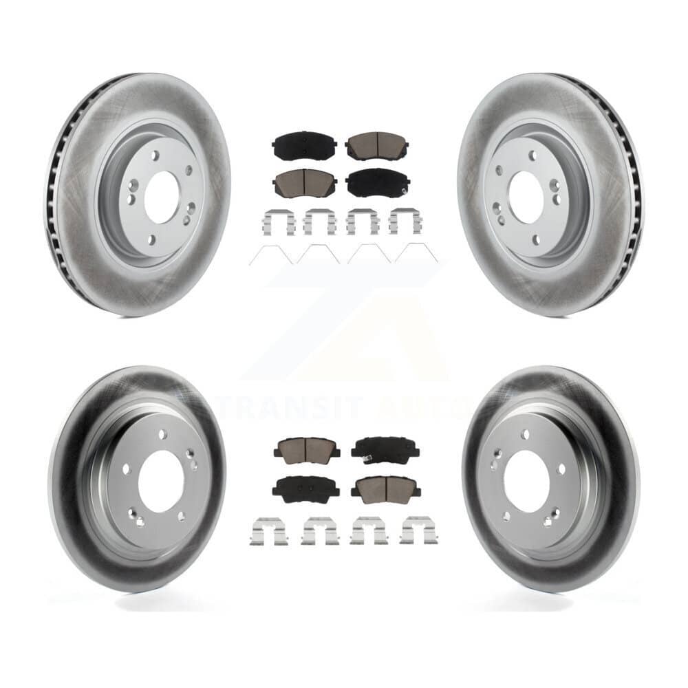 Transit Auto - KGC-100773 - Front and Rear Disc Brake Kits