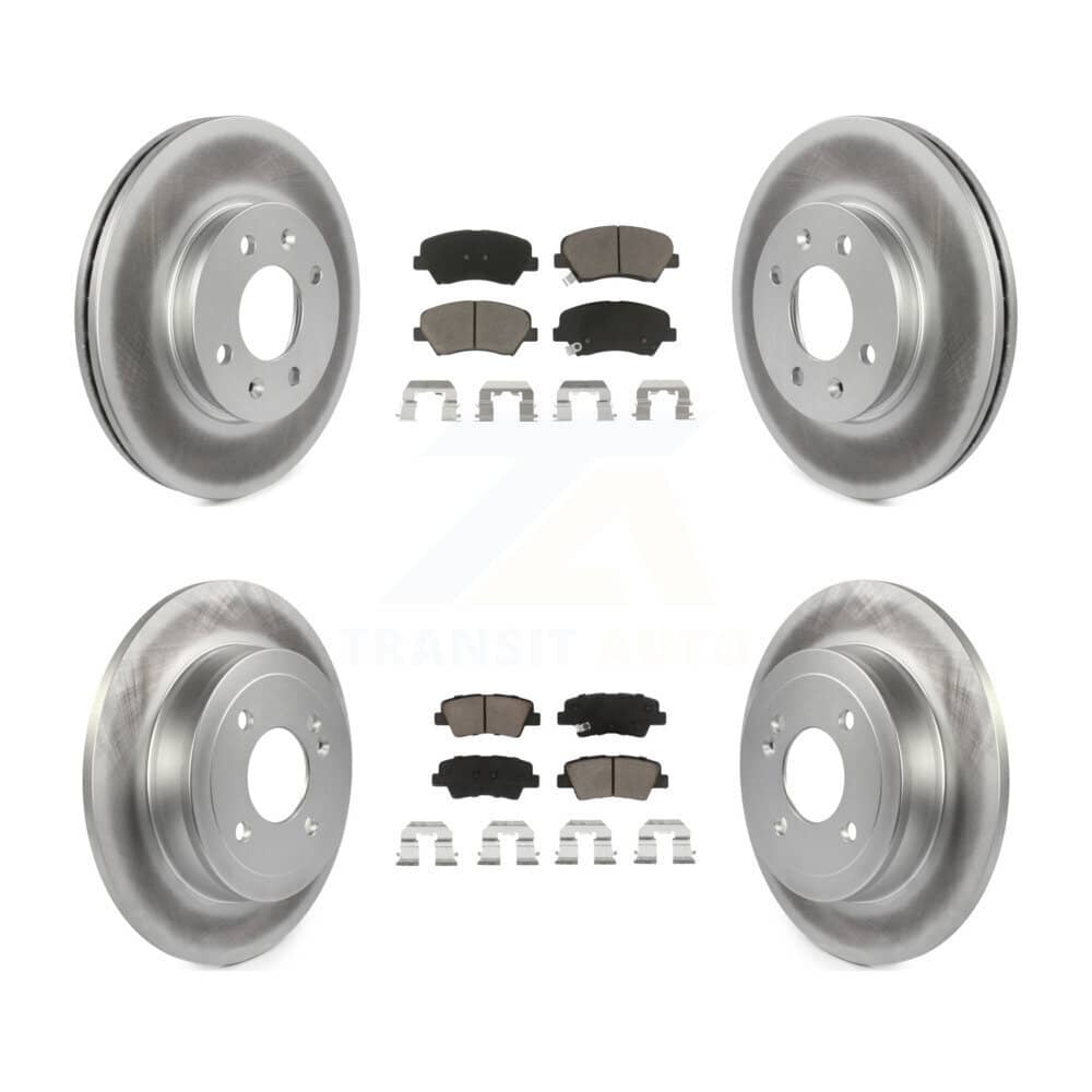 Transit Auto - KGC-100778 - Front and Rear Disc Brake Kits
