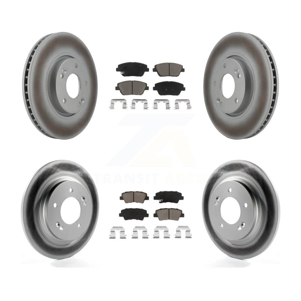 Transit Auto - KGC-100784 - Front and Rear Disc Brake Kits