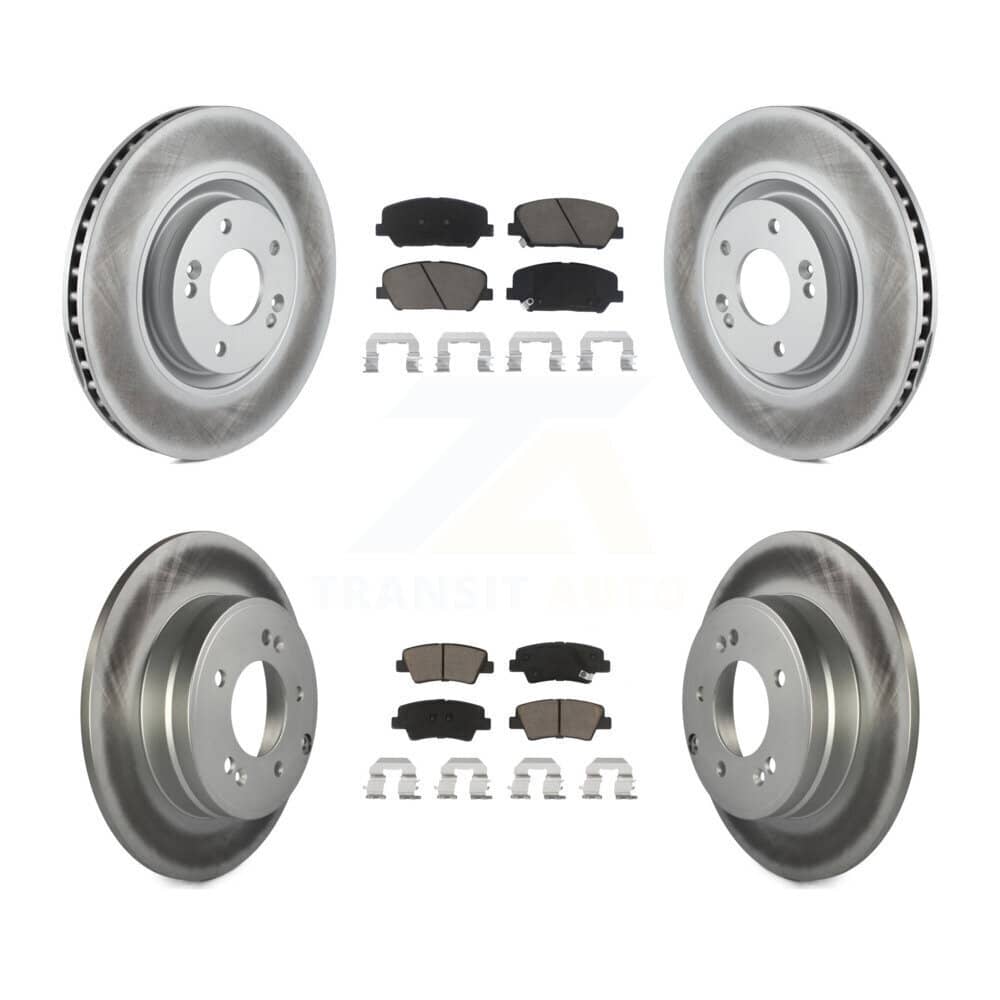 Transit Auto - KGC-100787 - Front and Rear Disc Brake Kits