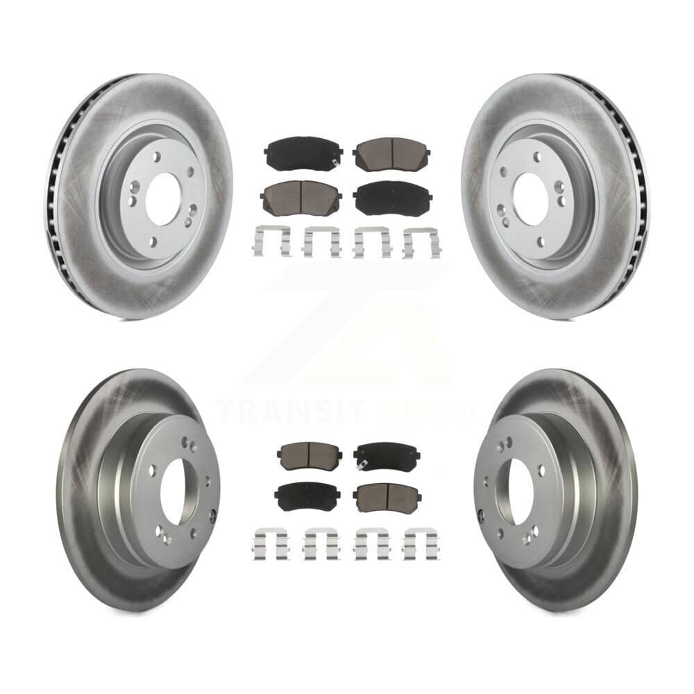 Transit Auto - KGC-100790 - Front and Rear Disc Brake Kits
