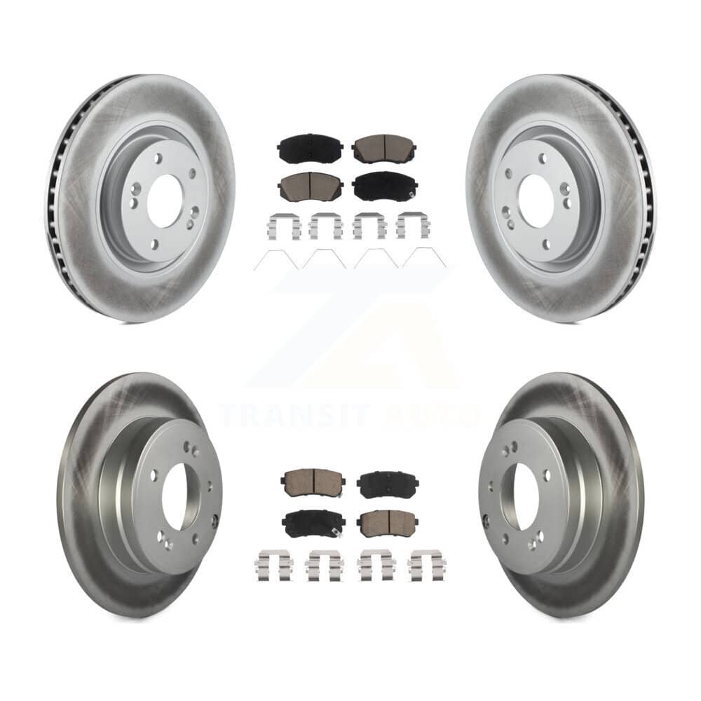 Transit Auto - KGC-100795 - Front and Rear Disc Brake Kits