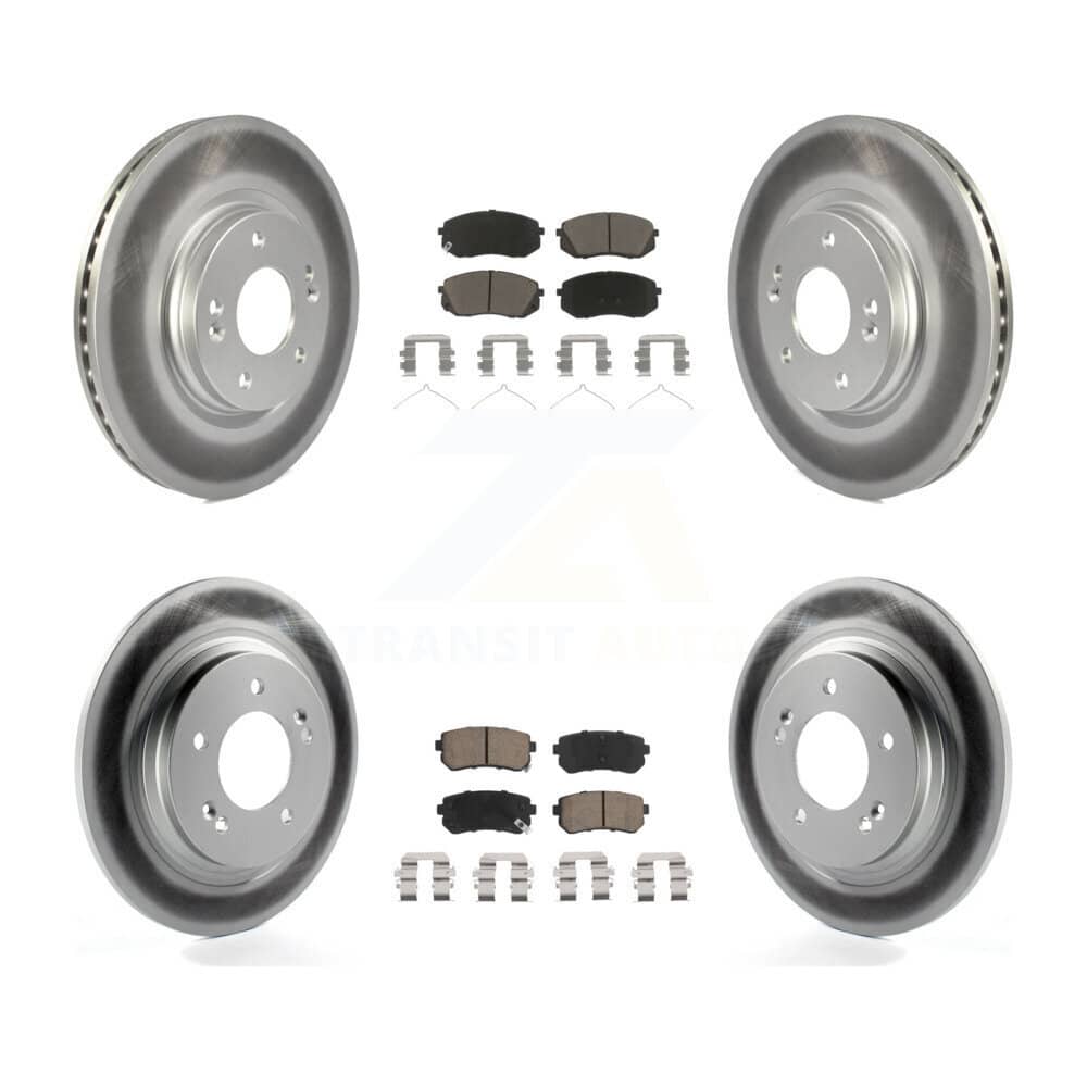 Transit Auto - KGC-100797 - Front and Rear Disc Brake Kits