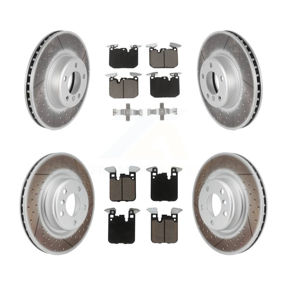 Transit Auto - KGC-100804 - Front and Rear Disc Brake Kits
