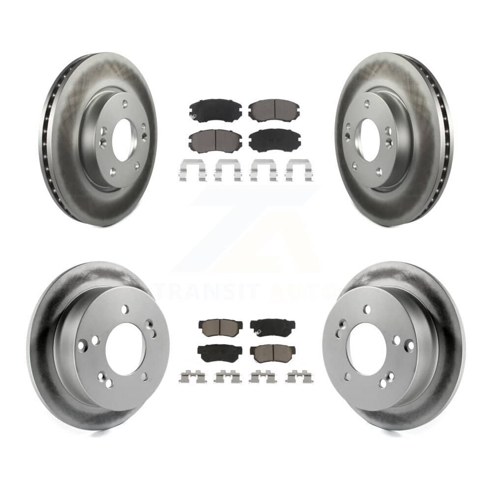 Transit Auto - KGC-100821 - Front and Rear Disc Brake Kits