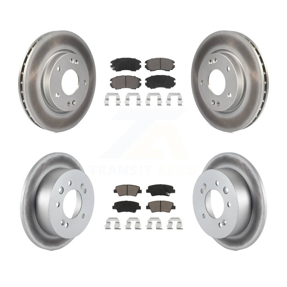 Transit Auto - KGC-100825 - Front and Rear Disc Brake Kits