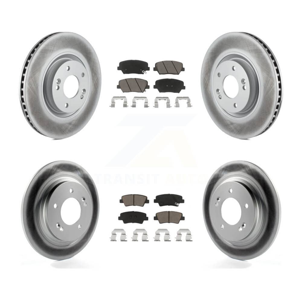 Transit Auto - KGC-100829 - Front and Rear Disc Brake Kits