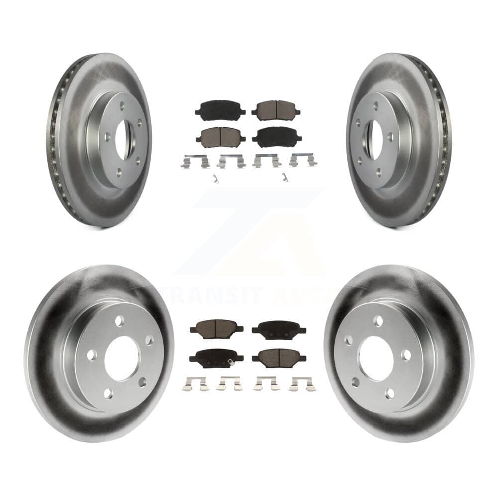 Transit Auto - KGC-100835 - Front and Rear Disc Brake Kits