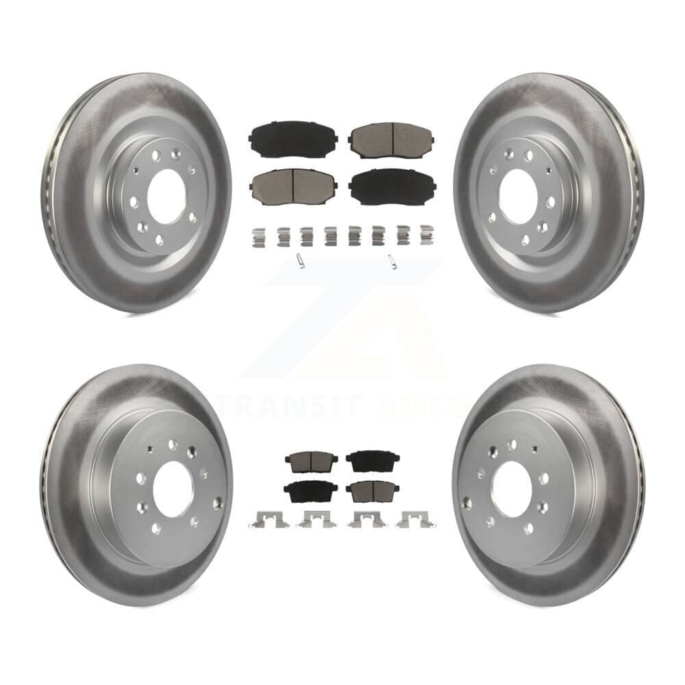 Transit Auto - KGC-100840 - Front and Rear Disc Brake Kits