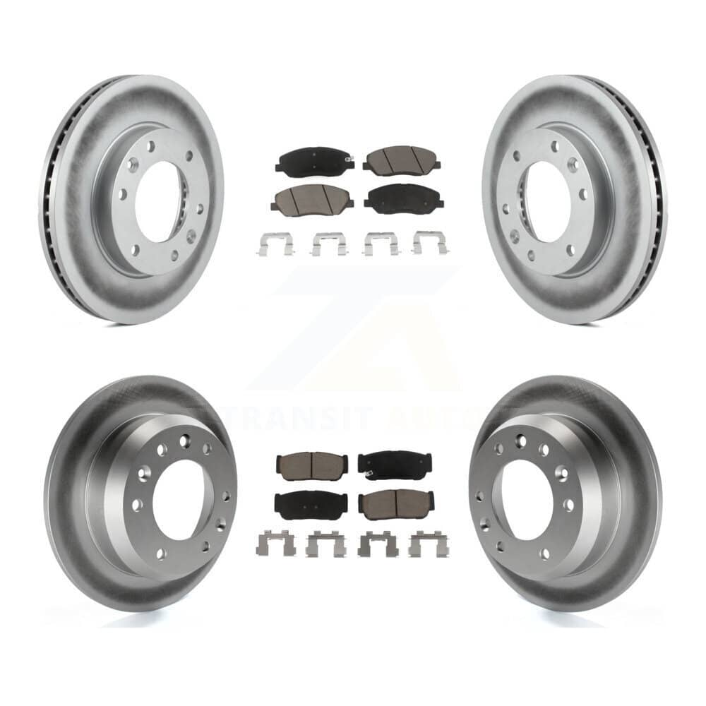Transit Auto - KGC-100846 - Front and Rear Disc Brake Kits