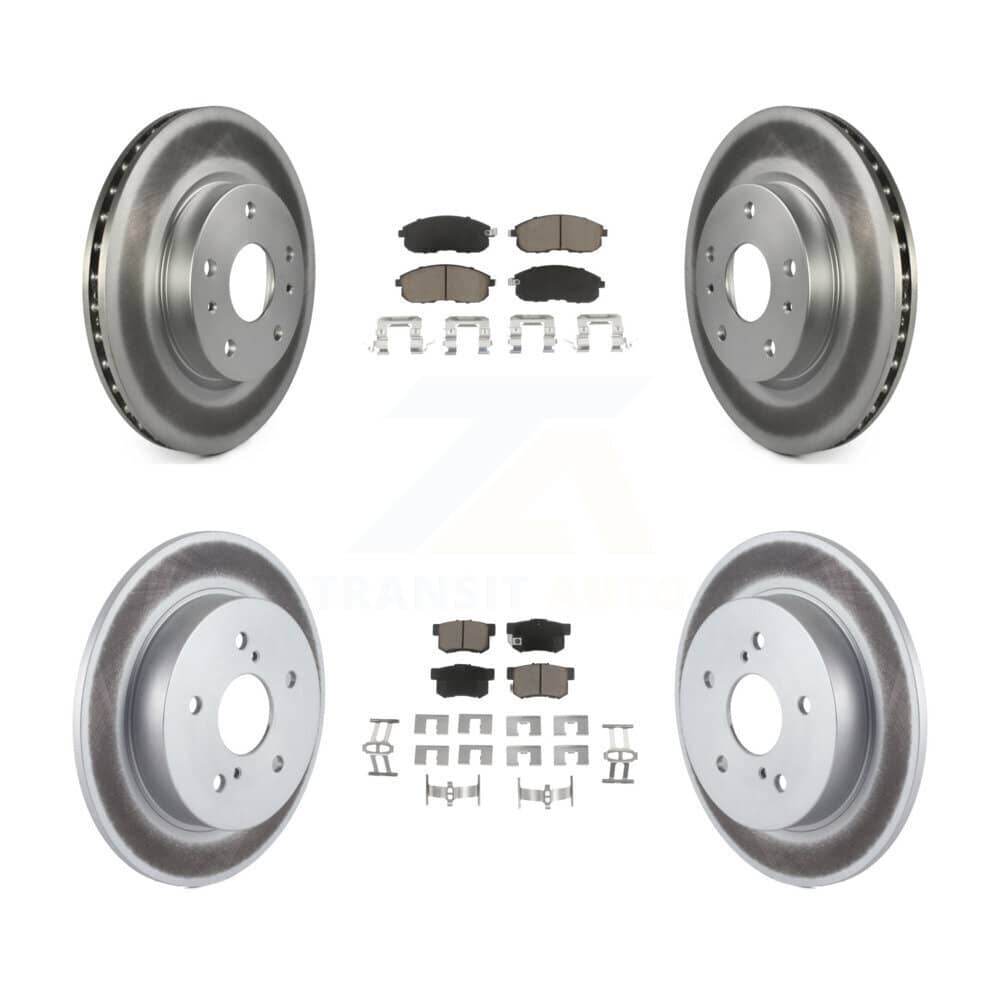 Transit Auto - KGC-100849 - Front and Rear Disc Brake Kits