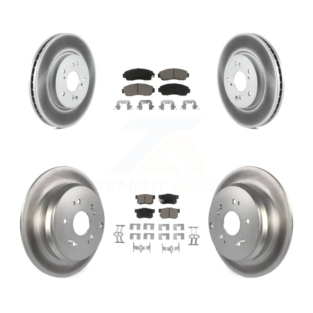 Transit Auto - KGC-100850 - Front and Rear Disc Brake Kits