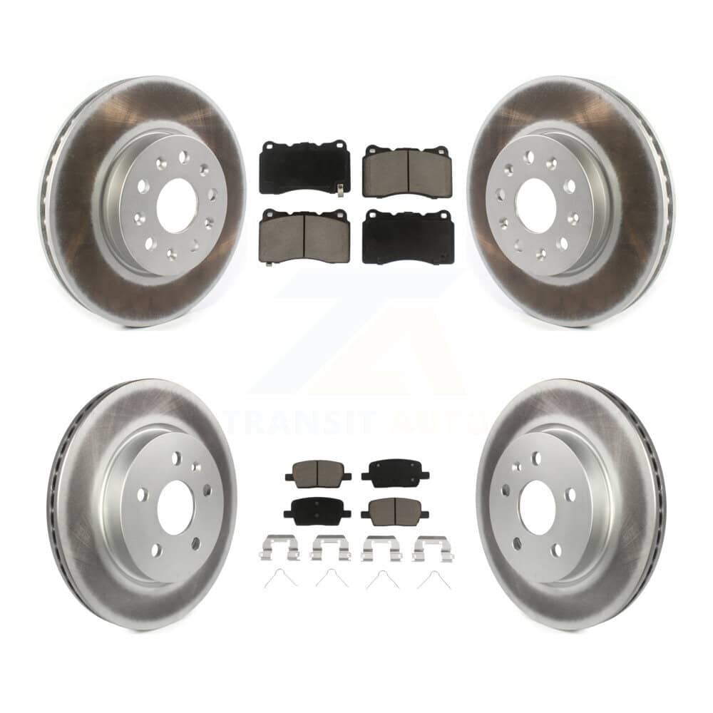 Transit Auto - KGC-100884 - Front and Rear Disc Brake Kits
