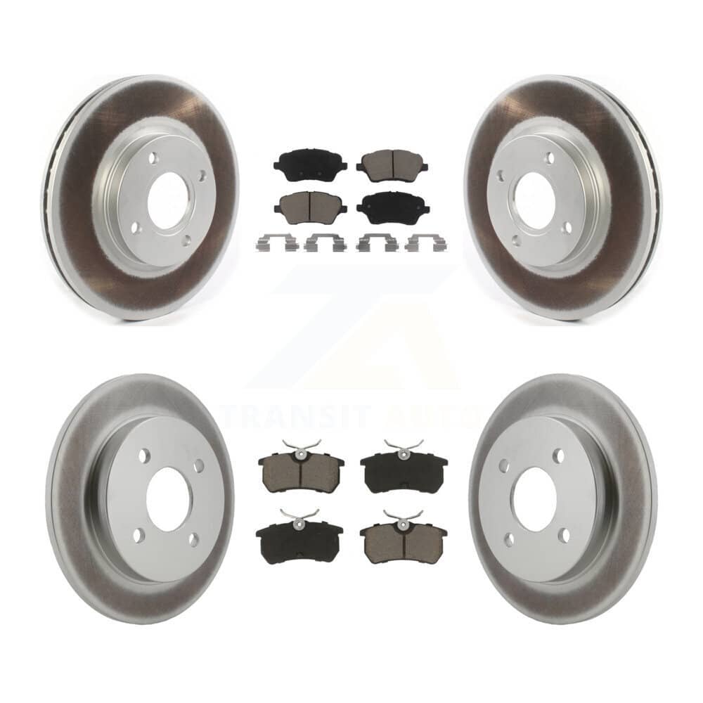 Transit Auto - KGC-100888 - Front and Rear Disc Brake Kits