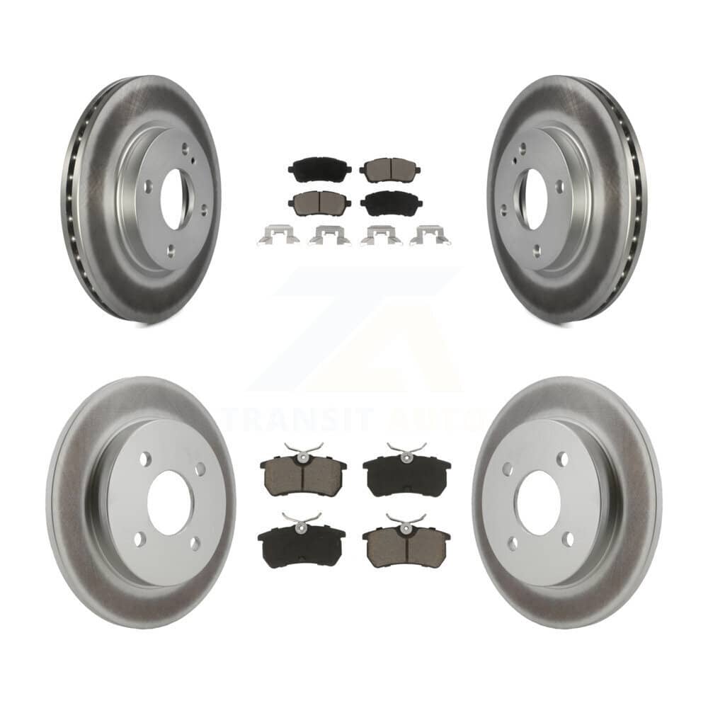 Transit Auto - KGC-100889 - Front and Rear Disc Brake Kits