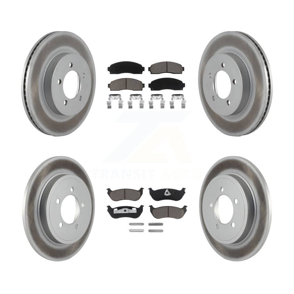 Transit Auto - KGC-100896 - Front and Rear Disc Brake Kits
