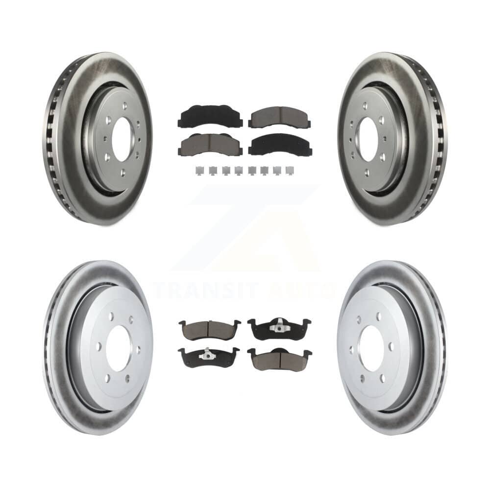 Transit Auto - KGC-100898 - Front and Rear Disc Brake Kits