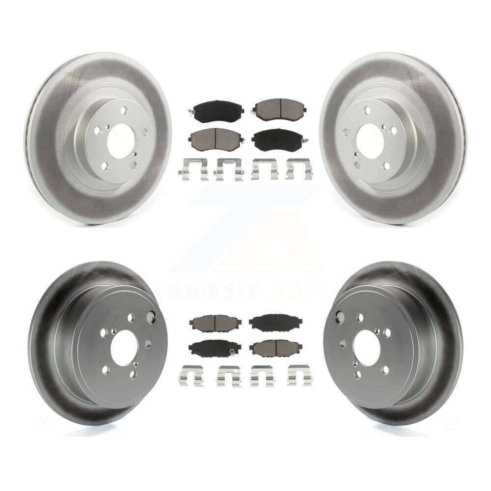 Transit Auto - KGC-100910 - Front and Rear Disc Brake Kits