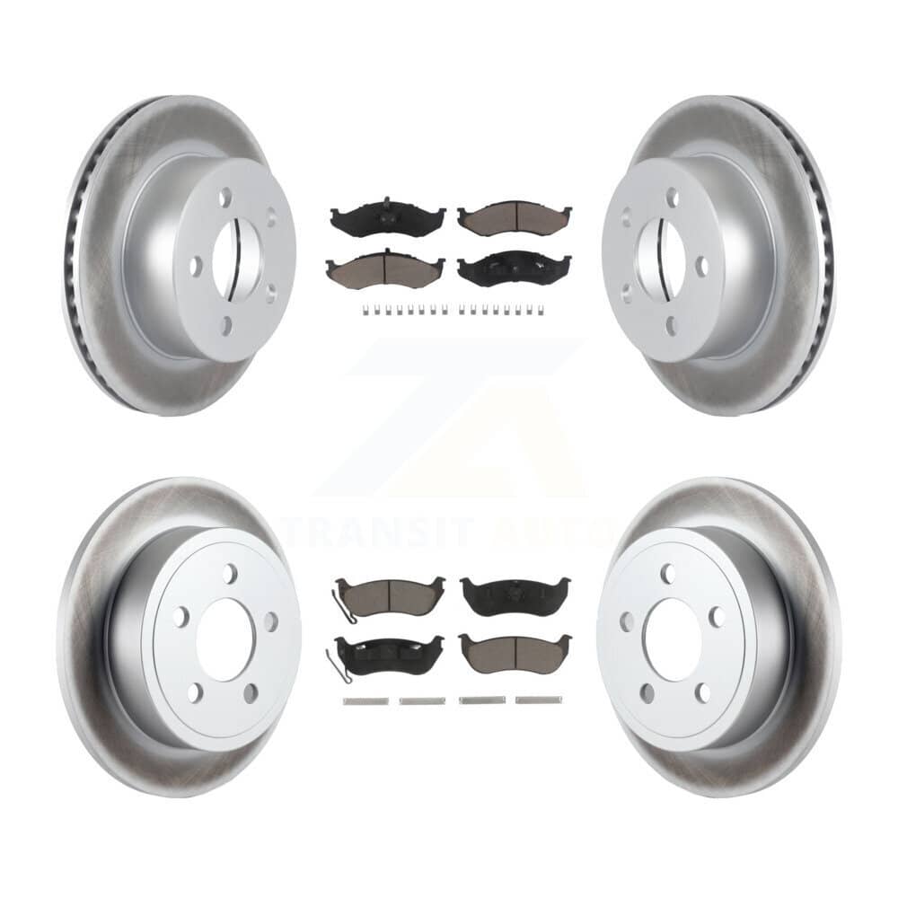 Transit Auto - KGC-100932 - Front and Rear Disc Brake Kits