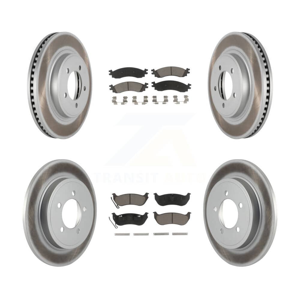 Transit Auto - KGC-100933 - Front and Rear Disc Brake Kits
