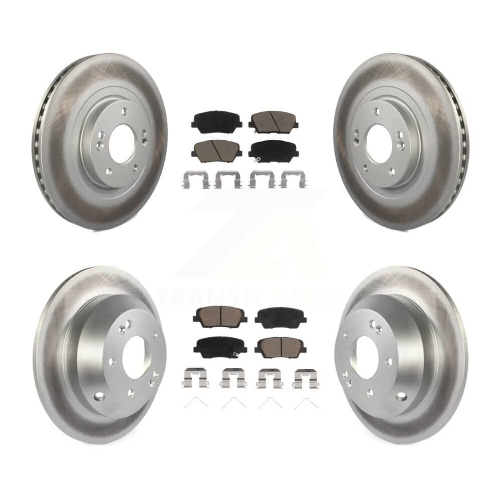 Transit Auto - KGC-100941 - Front and Rear Disc Brake Kits