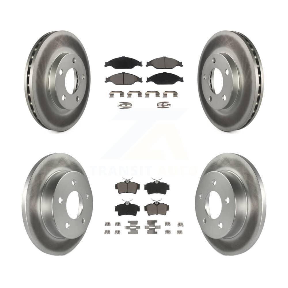 Transit Auto - KGC-100947 - Front and Rear Disc Brake Kits