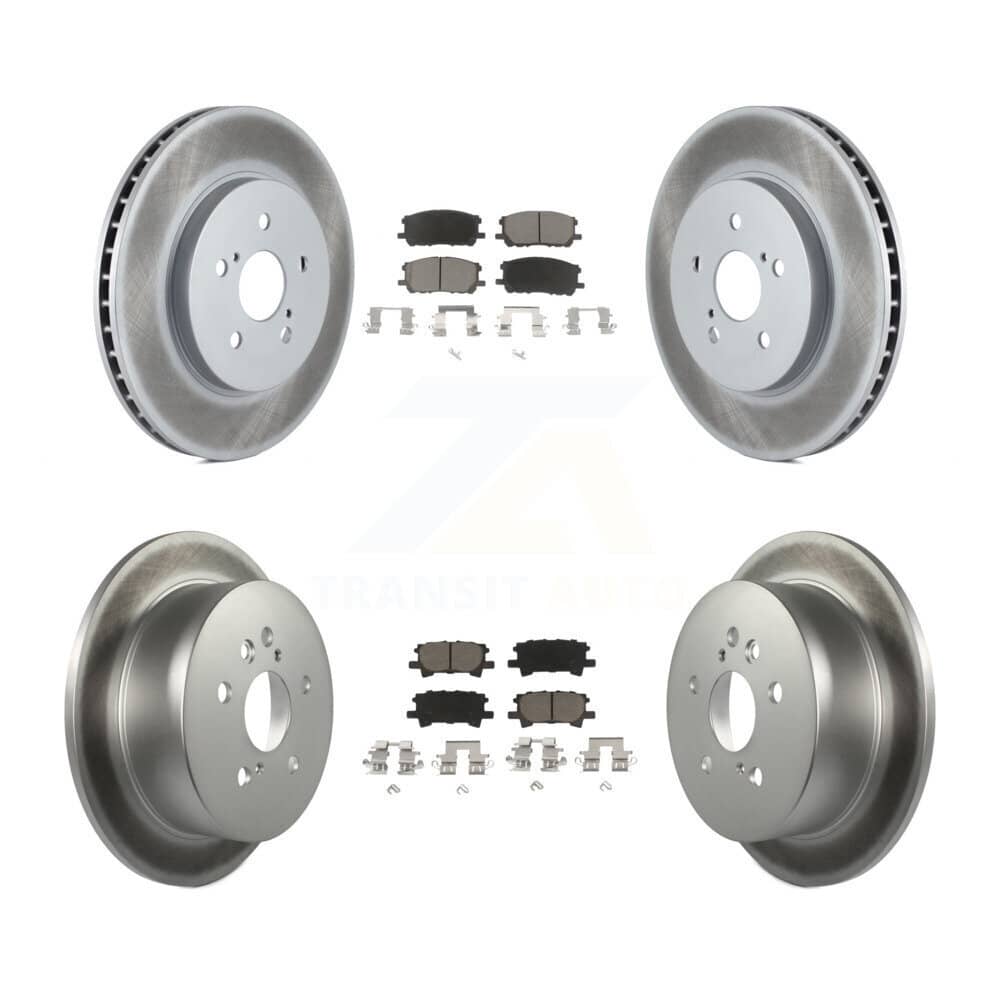 Transit Auto - KGC-100964 - Front and Rear Disc Brake Kits