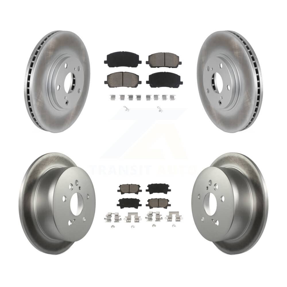 Transit Auto - KGC-100965 - Front and Rear Disc Brake Kits