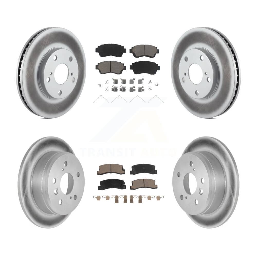 Transit Auto - KGC-100973 - Front and Rear Disc Brake Kits