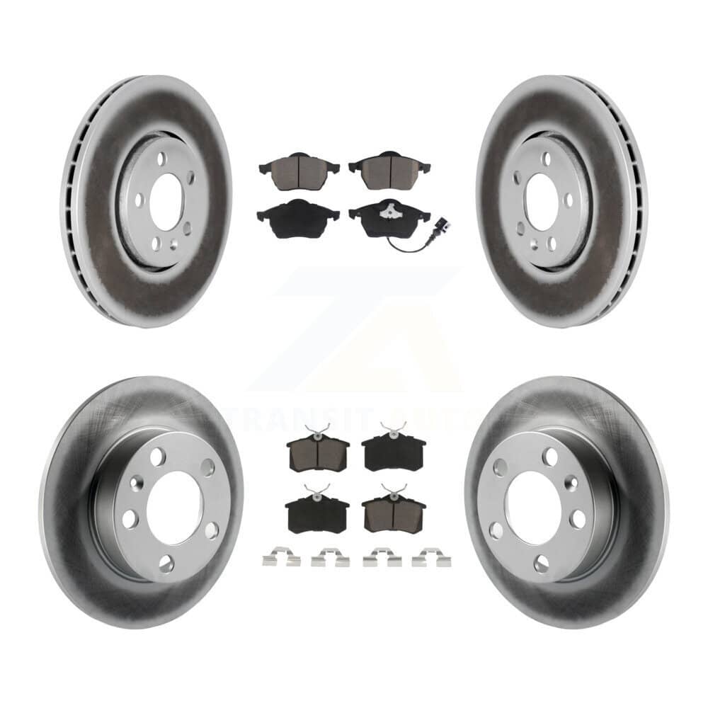 Transit Auto - KGC-100995 - Front and Rear Disc Brake Kits