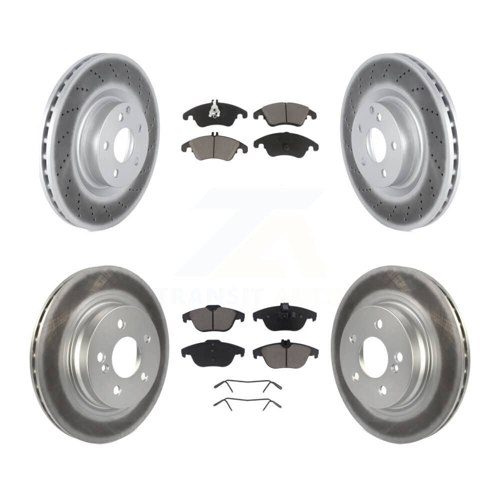 Transit Auto - KGC-101013 - Front and Rear Disc Brake Kits