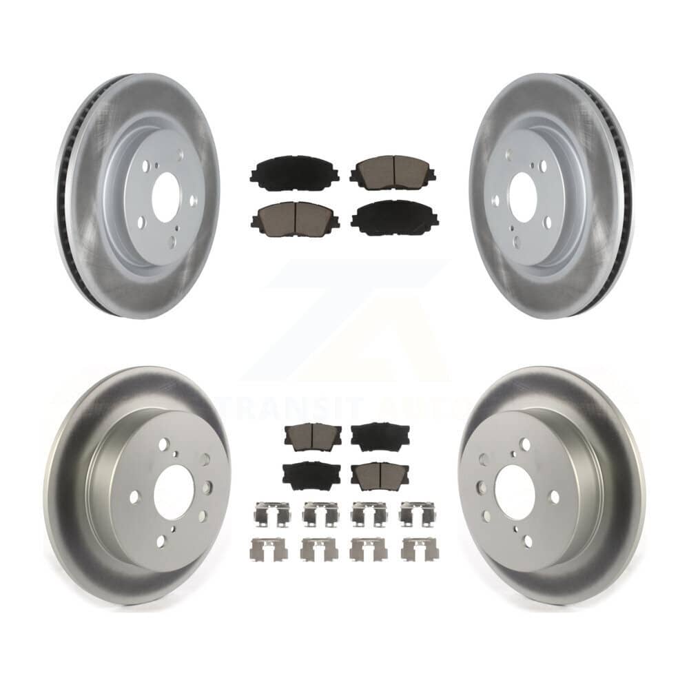 Transit Auto - KGC-101026 - Front and Rear Disc Brake Kits