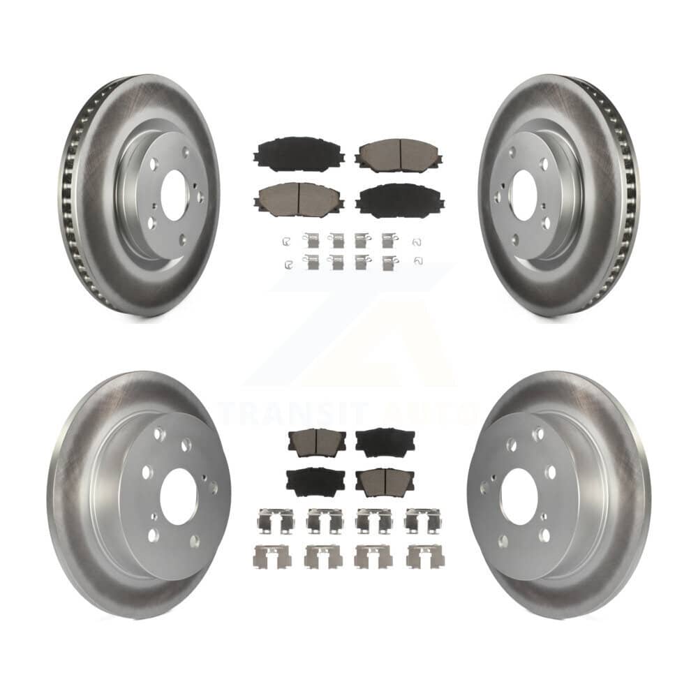 Transit Auto - KGC-101029 - Front and Rear Disc Brake Kits
