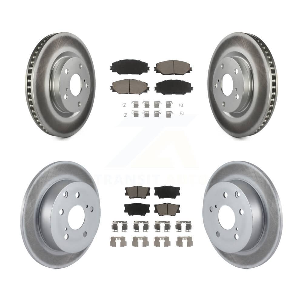 Transit Auto - KGC-101033 - Front and Rear Disc Brake Kits