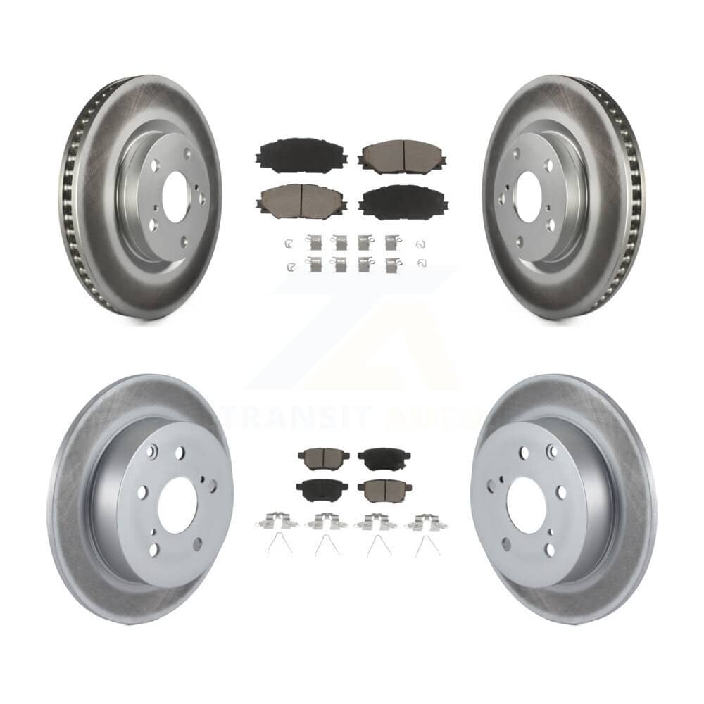 Transit Auto - KGC-101036 - Front and Rear Disc Brake Kits