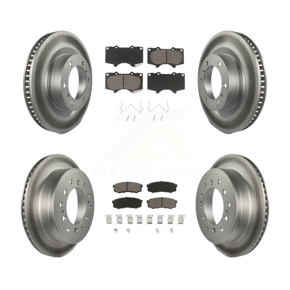 Transit Auto - KGC-101040 - Front and Rear Disc Brake Kits