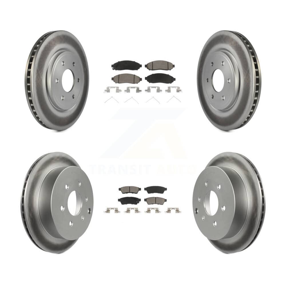 Transit Auto - KGC-101094 - Front and Rear Disc Brake Kits