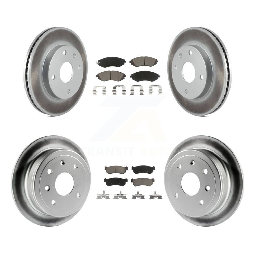 Transit Auto - KGC-101108 - Front and Rear Disc Brake Kits