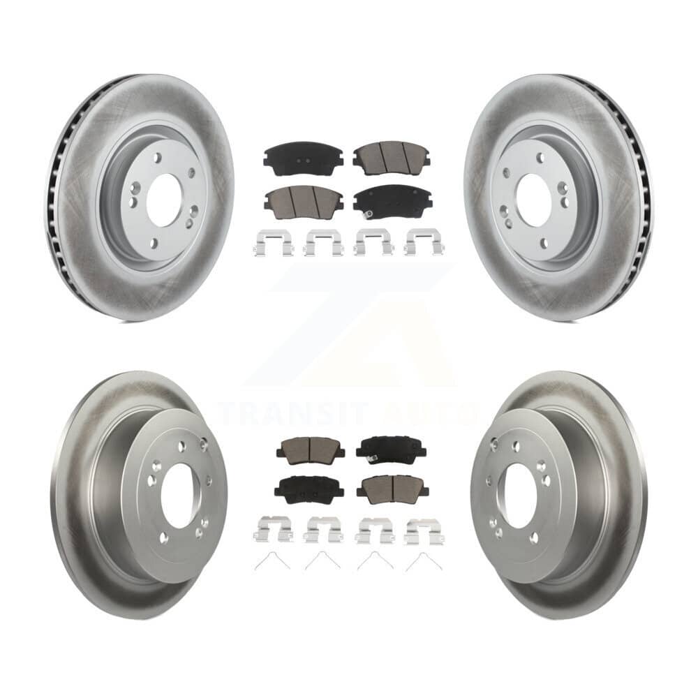 Transit Auto - KGC-101133 - Front and Rear Disc Brake Kits