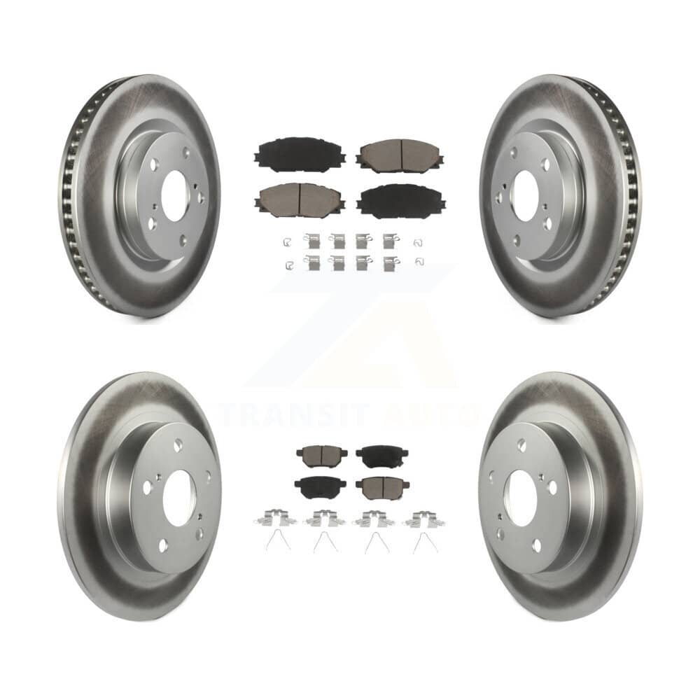 Transit Auto - KGC-101141 - Front and Rear Disc Brake Kits