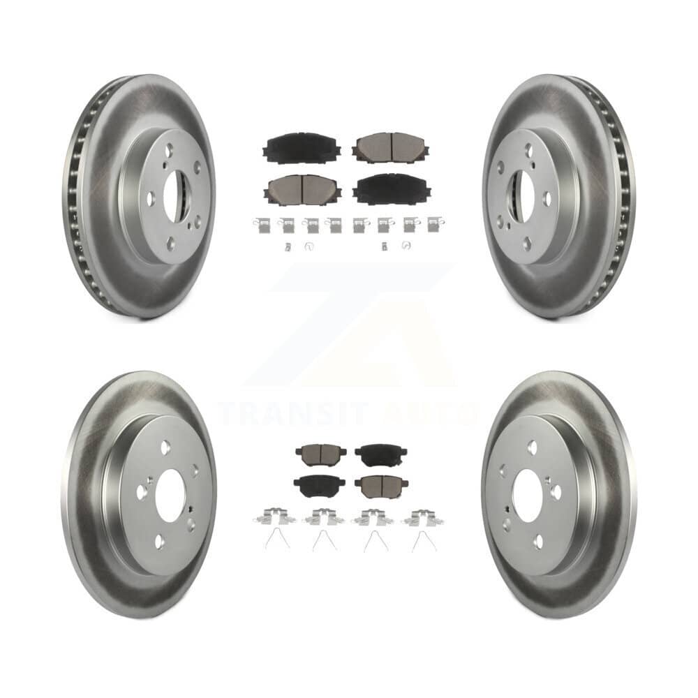 Transit Auto - KGC-101143 - Front and Rear Disc Brake Kits