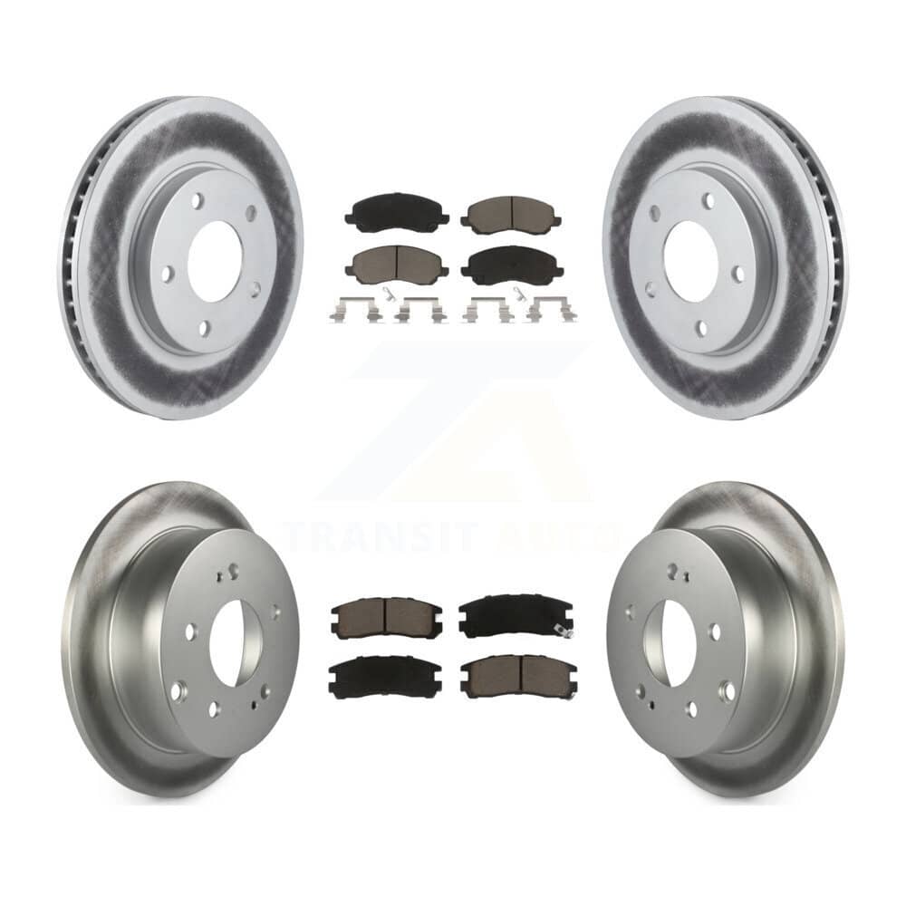 Transit Auto - KGC-101208 - Front and Rear Disc Brake Kits
