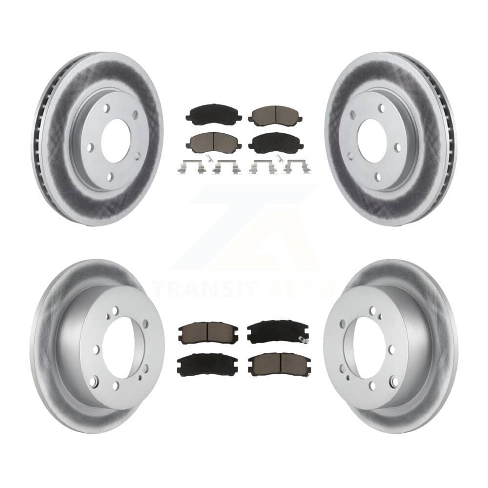 Transit Auto - KGC-101209 - Front and Rear Disc Brake Kits