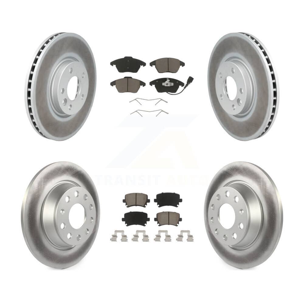 Transit Auto - KGC-101227 - Front and Rear Disc Brake Kits