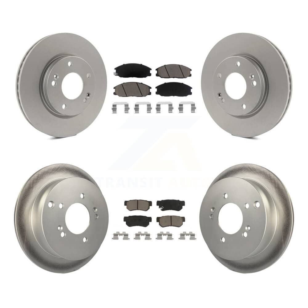 Transit Auto - KGC-101244 - Front and Rear Disc Brake Kits