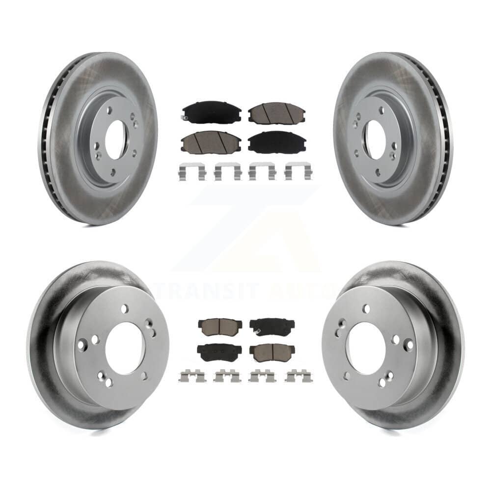 Transit Auto - KGC-101245 - Front and Rear Disc Brake Kits