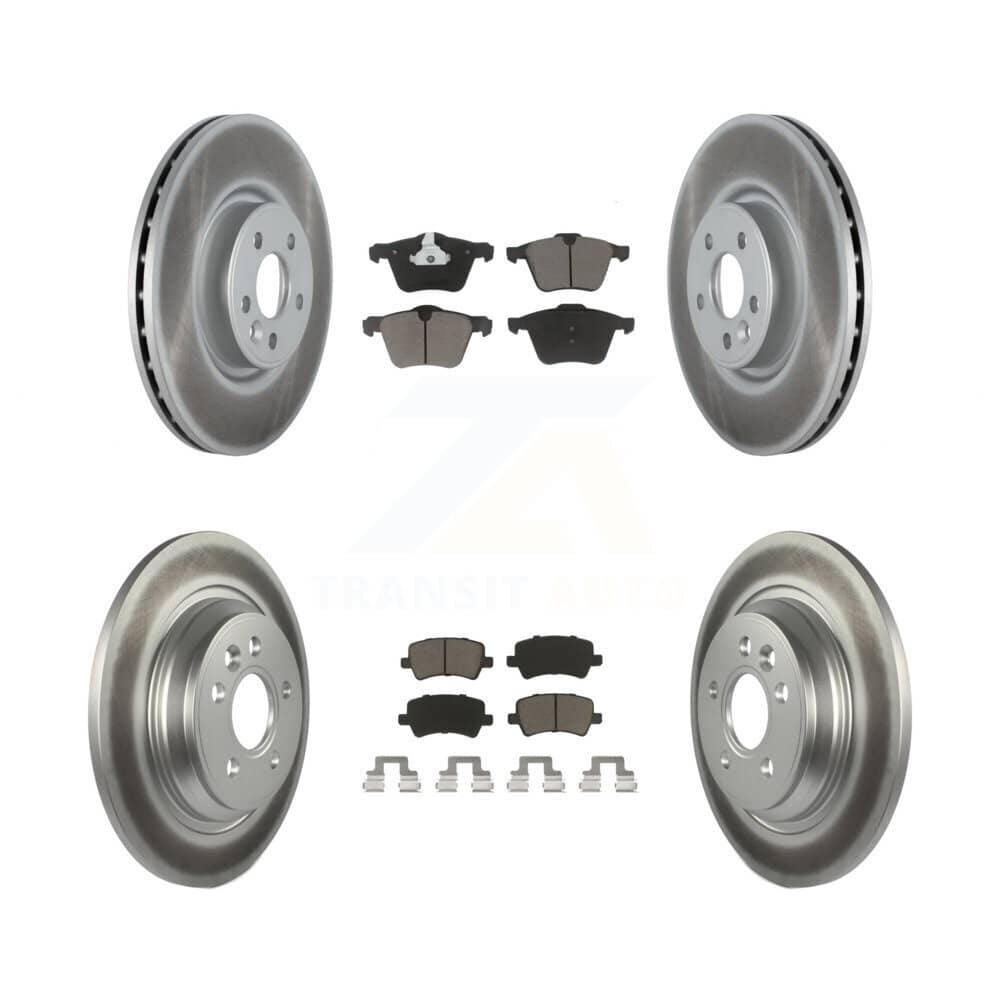 Transit Auto - KGC-101248 - Front and Rear Disc Brake Kits