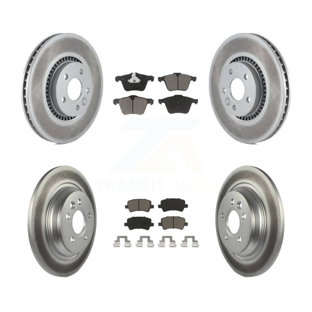 Transit Auto - KGC-101249 - Front and Rear Disc Brake Kits