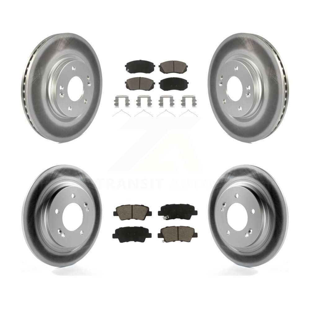 Transit Auto - KGC-101267 - Front and Rear Disc Brake Kits
