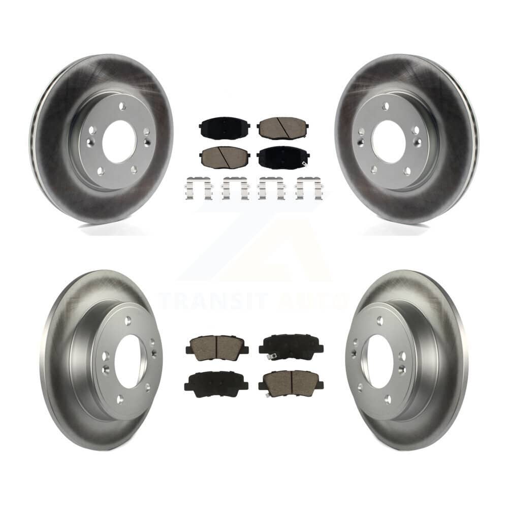 Transit Auto - KGC-101268 - Front and Rear Disc Brake Kits